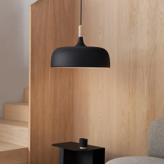 Northern Suspension Acorn - Noir Mat