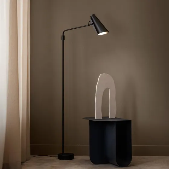 Northern Birdy Swing Lampadaire Noir/Noir
