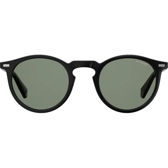 Polaroid PLD 2086/S Lunettes de Soleil Homme Rondes Noires Polarisées