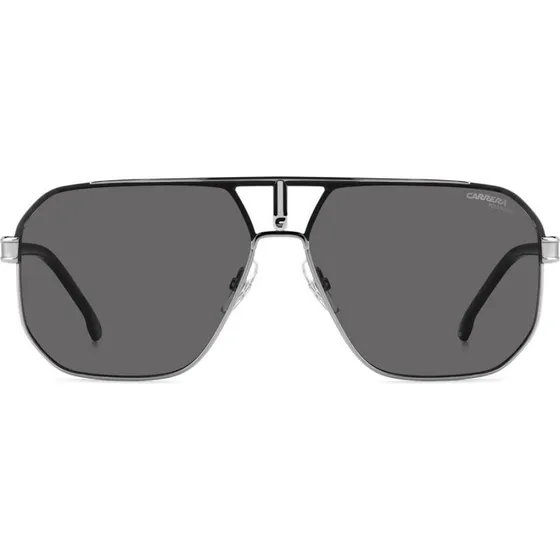 Carrera 1062/S Lunettes de Soleil Pilote Homme Noir et Gris