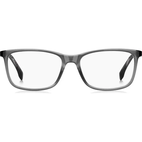 Boss 1573 Lunettes de Vue Homme Géométriques Noir Rayé Gris