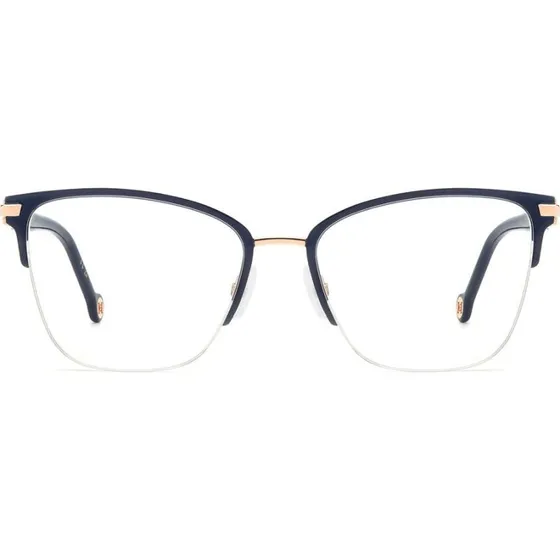 Carolina Herrera HER 0193 Lunettes de Vue Femme Œil-de-Chat Doré