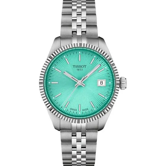TISSOT Ballade 34mm Bleu Glacier Acier Inoxydable