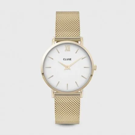 Cluse Minuit Mesh Rose Gold, 33 mm
