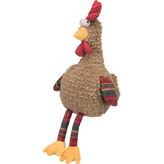 Trixie Coq en peluche 60 cm marron