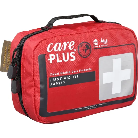Care Plus Trousse de secours Family rouge (kit familial)