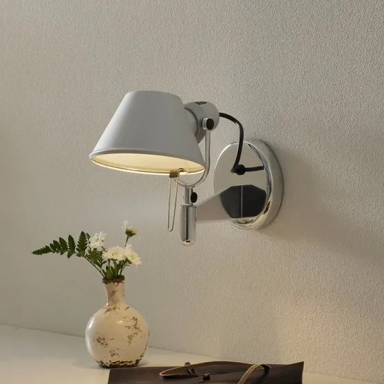 Artemide Tolomeo Faretto Applique Murale Design en Aluminium