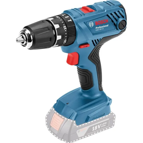 BOSCH GSB 18V-21 Perceuse  percussion 18V + 2 batteries 2Ah