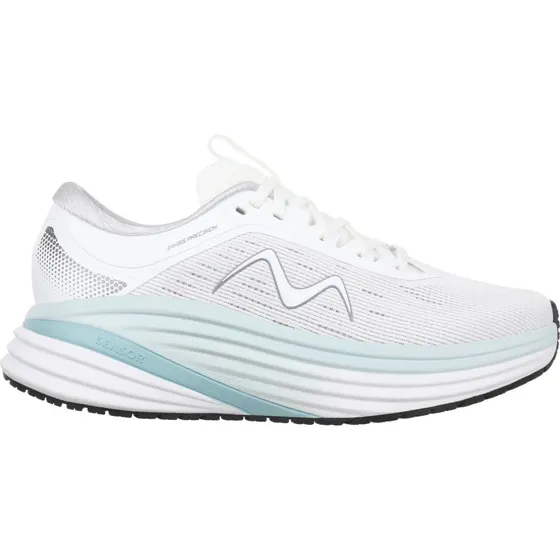 MBT M-3000 Lace Up Chaussures de course femme - White/Light Blue - 37.5