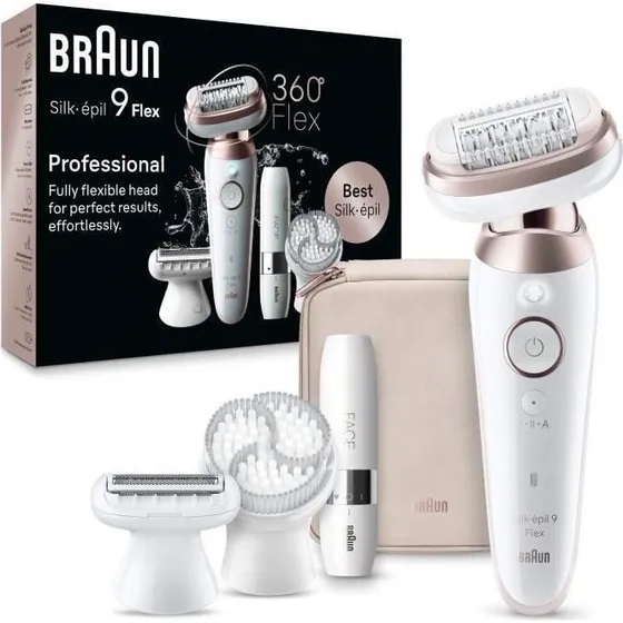 Braun Silk-pil 9 Flex 9100 Blanc