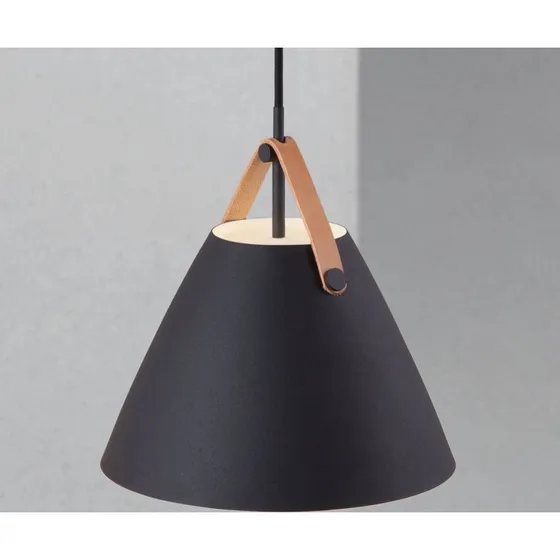 DFTP by Nordlux Suspension Strap Noire Ø 27 cm