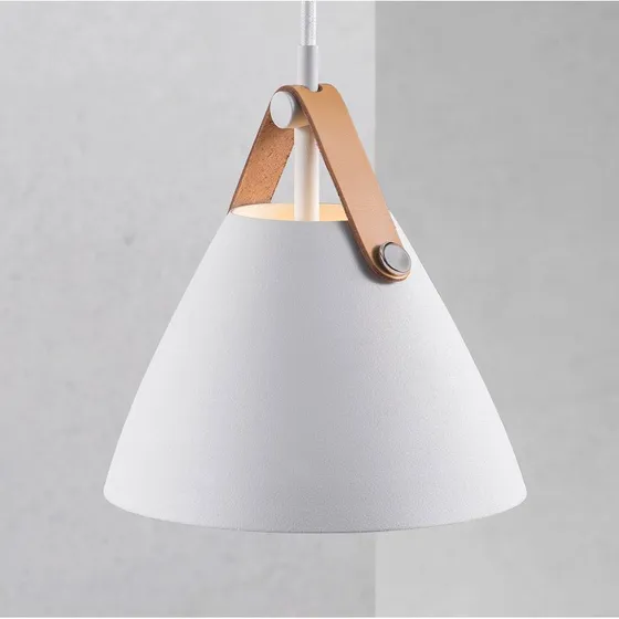 Nordlux Suspension Strap - Luminaire Moderne en Métal Blanc