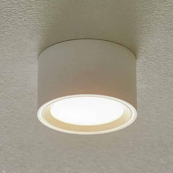 Nordlux Plafonnier LED Fallon Blanc - Dimmable - Design Moderne