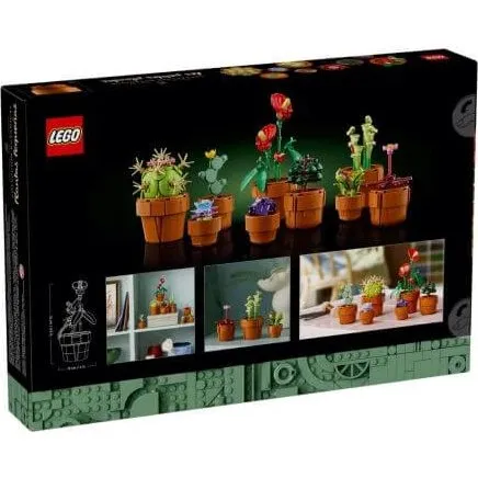 LEGO Icons Petites Plantes 10329 - Set de Décoration Botanique