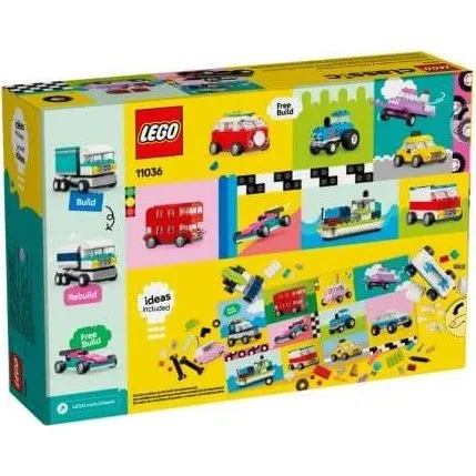 LEGO Classic Les Véhicules Créatifs 11036 - Set de Construction