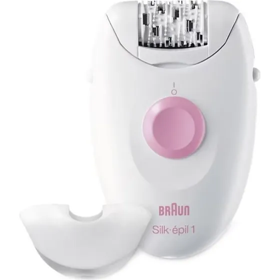 Braun Silk Épil 1 SE 1-370 Blanc/Rose