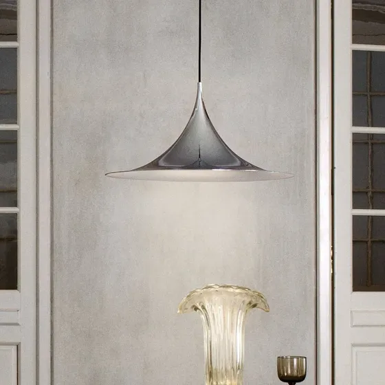 GUBI Suspension Semi Ø60 cm - Chrome