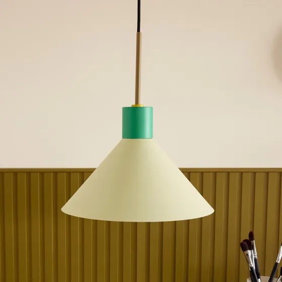 Hübsch Suspension Crayon Ø35 - Design Métal - Plusieurs Couleurs