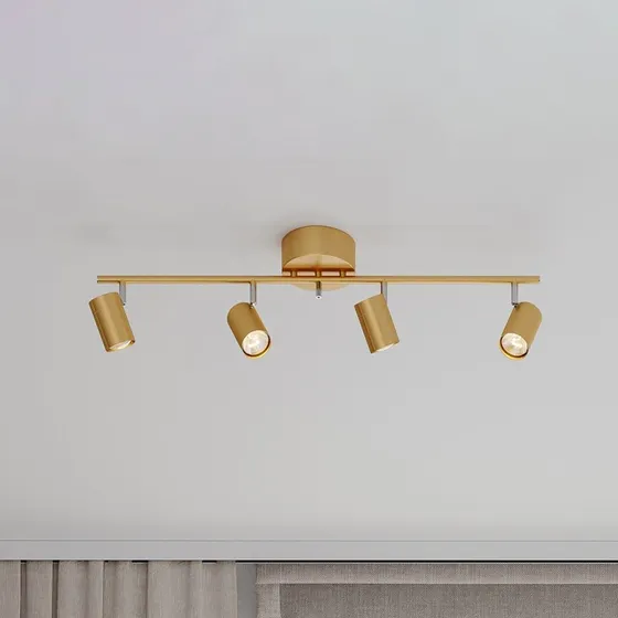 Rydéns Correct Spot de Plafond x4 Doré Mat