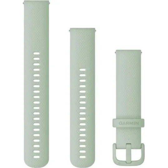 Garmin Bracelet de Montre 20 mm en Silicone Vert - Quick Release