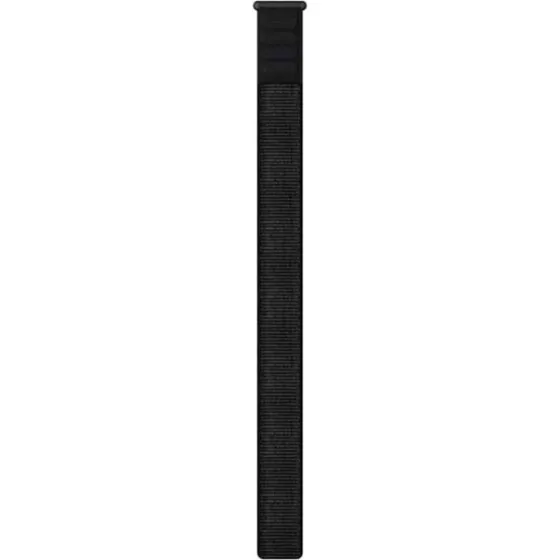 Garmin Ultrafit 22 Sangle en Nylon Noir pour Montre GPS