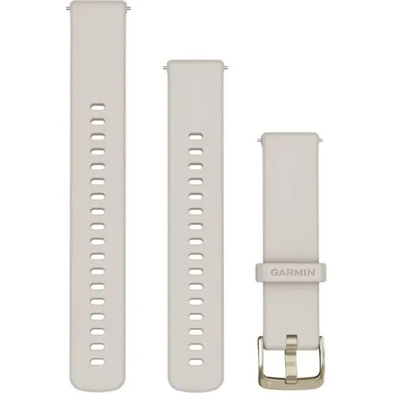 Garmin Bracelet Silicone 18 mm à Dégagement Rapide - Gris