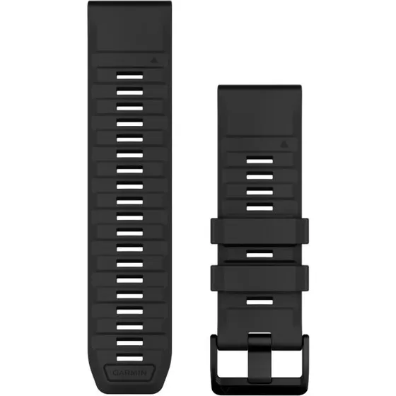Garmin Bracelet QuickFit® 26 en Silicone Noir - Taille Unique
