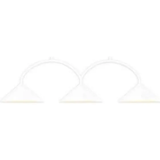 Globen Lighting Suspension CURVE 3 Blanche - 3 Lampes - 95 cm
