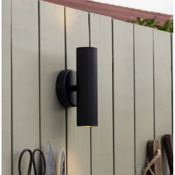 Globen Lighting Applique murale Hubble, Noir, 21 cm, IP44