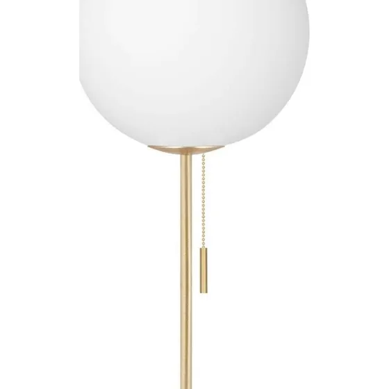 Globen Lighting Lampe sur pied Torrano Marron - Design Verre et Marbre