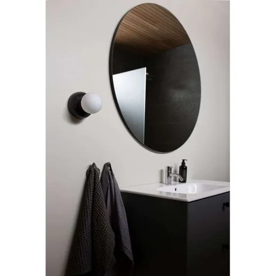 Globen Lighting Applique murale Torrano 13 cm Noir IP44