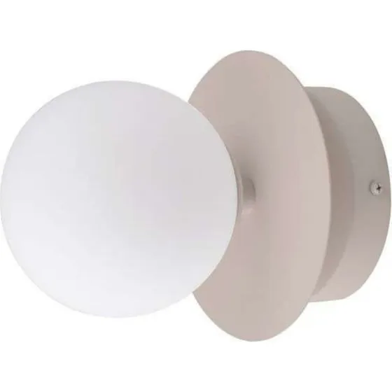Globen Lighting Plafonnier Art Déco IP44 - Marron/Blanc