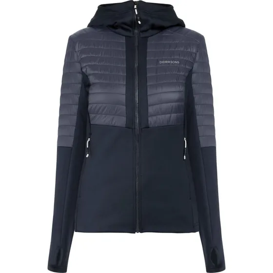 Didriksons Annema - Veste isolante hybride pour femme - Dark Night Blue