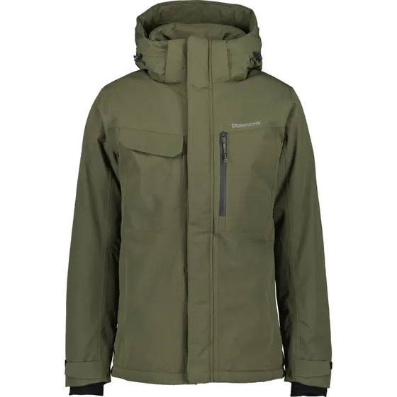 Didriksons Stefan - Veste Homme Imperméable Mørkegrøn