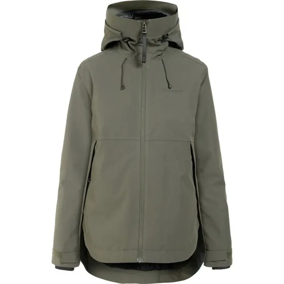 Didriksons Jennie - Veste imperméable pour femme - Vert foncé