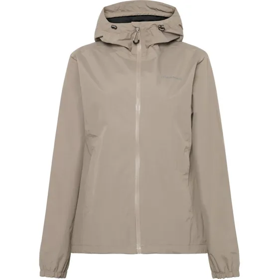Didriksons Varja Veste de Pluie Imperméable Femme - Ash Brown