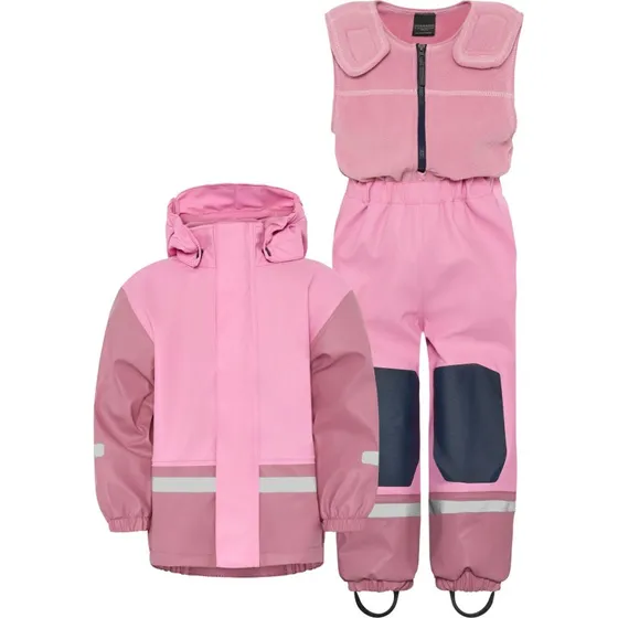 Didriksons Ensemble de pluie Boardman Junior - Rose