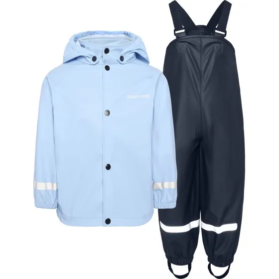 Didriksons Slaskeman Ensemble de Pluie Junior, Bleu Clair