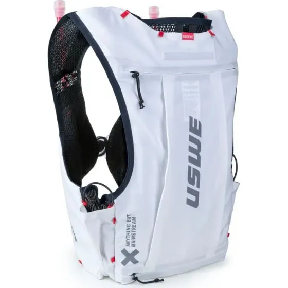 USWE Running VST 8L Hydration Vest Blanc Unisexe