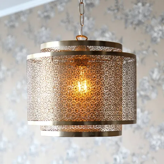 By Rydéns Suspension Hermine, Laiton, Style Oriental
