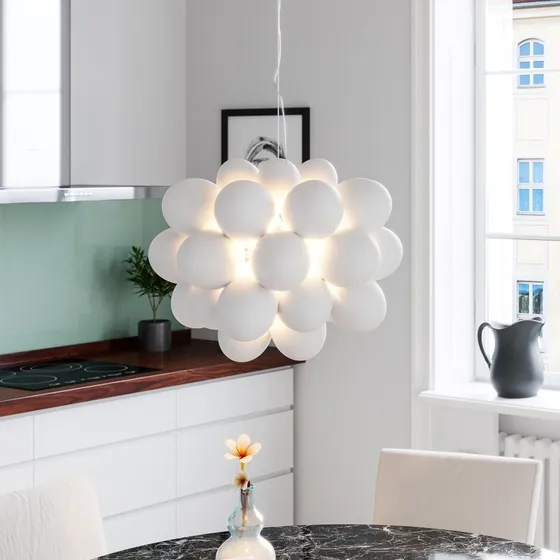 Rydéns Gross Suspension Verre Blanc Mat Ø50 cm