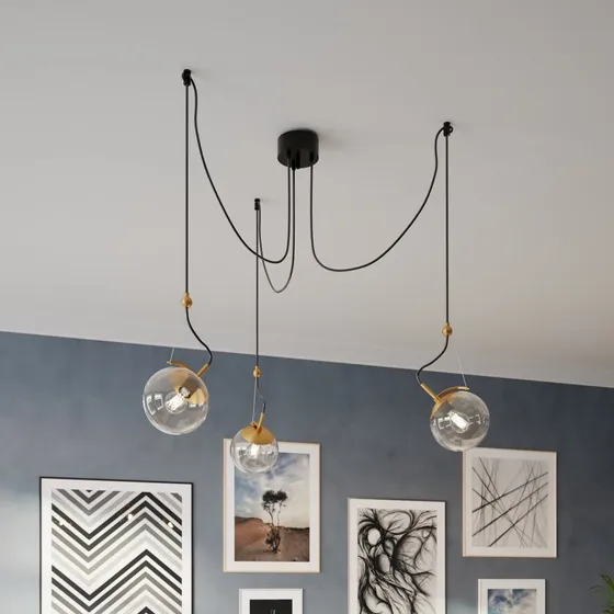 By Rydéns Suspension Carry 3 - Gris - Verre