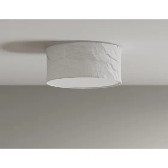 By Rydéns Plafonnier Vita Ø40 Blanc en Lin