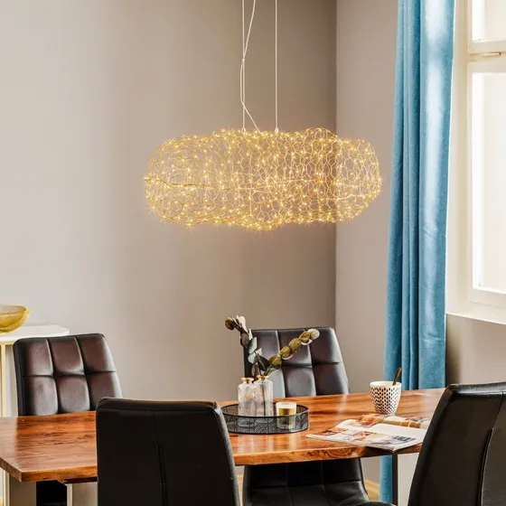 Rydéns Hayden Suspension LED Dorée - 76 cm