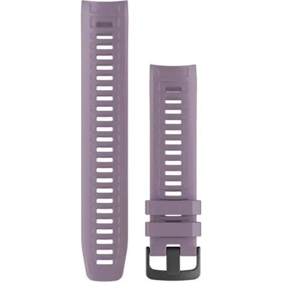 Bracelet Garmin Instinct Violet - Silicone Confortable 22mm