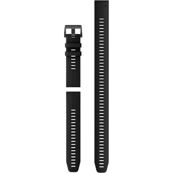 Garmin QuickFit 22 Bracelet Silicone Noir - Taille Large