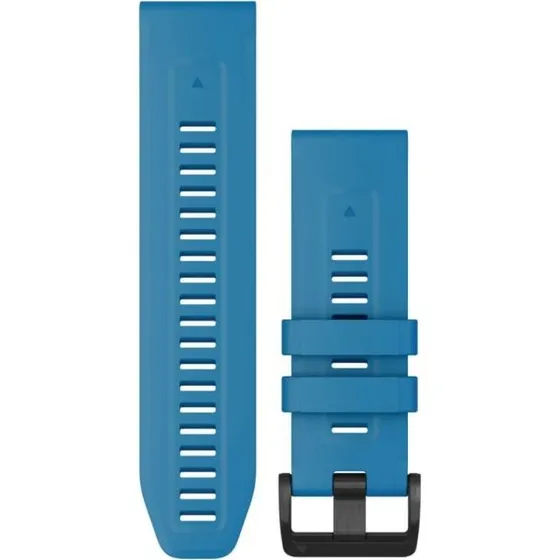 Bracelet de montre Garmin QuickFit 26 en silicone Bleu