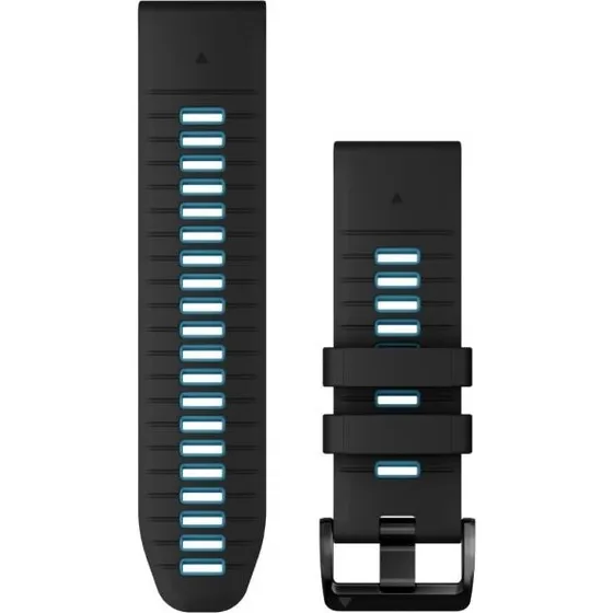 Bracelet Garmin QuickFit® en Silicone Noir - Taille Unique