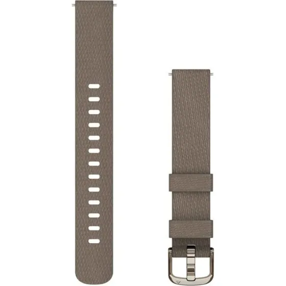 Garmin Lily 2 Bracelet en Tissu Marron Unisexe