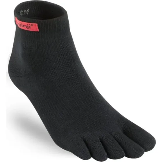 Injinji Original Weight Mini-Crew - Chaussettes Sportives Noir